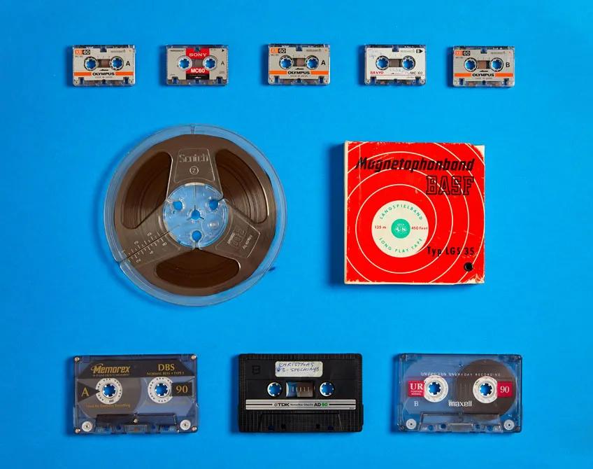 Reel to Reel Cassette Tape Blank for Daily Audio Recording Low